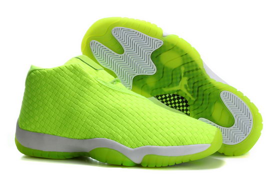 Air Jordan Future Glow Fluorescent Green Weaving Reduced